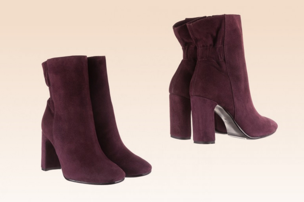 Туфли в оттенках фиолетового и красного царили на ногах моделей, представляя коллекции Изабель Валентино, Фенди или Изабель Марант